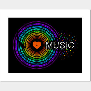 I love music Posters and Art